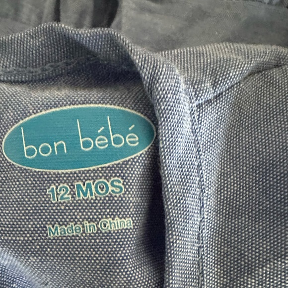 Blue Long sleeve unicorn dress - Picture 4 of 4